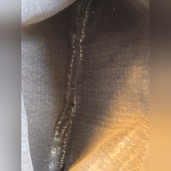 Stella & Dot Black Convertible Crossbody Bag Foldover Clutch Minimalist - Picture 11 of 13